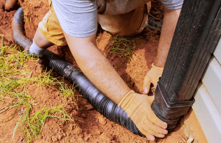 Downspout Installation and Drain Pipe Cleaning Gastonia NC