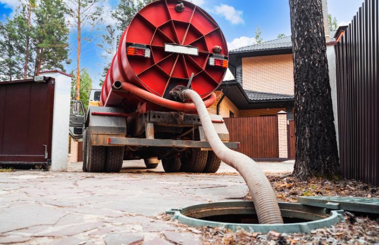 Septic Tank Emptying & Main Line Cleaning in North Carolina